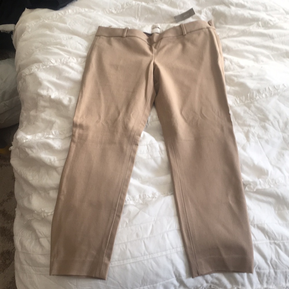 J. Crew Minnie Stretch dress pants - khaki